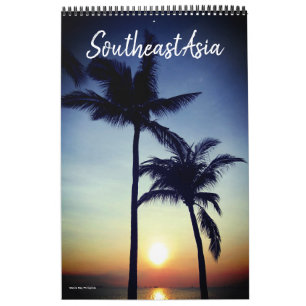 zuidoost-azië (met locaties) 2027 kalender