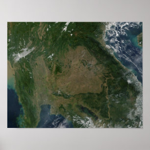 Zuidoost-Azië Poster