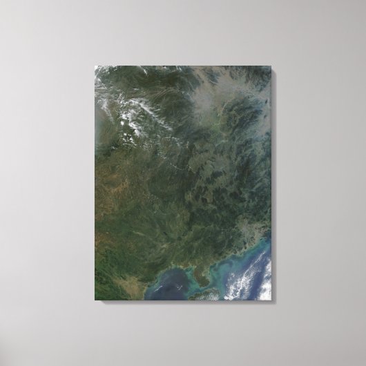 Zuidoost-China Canvas Afdruk (Voorkant)