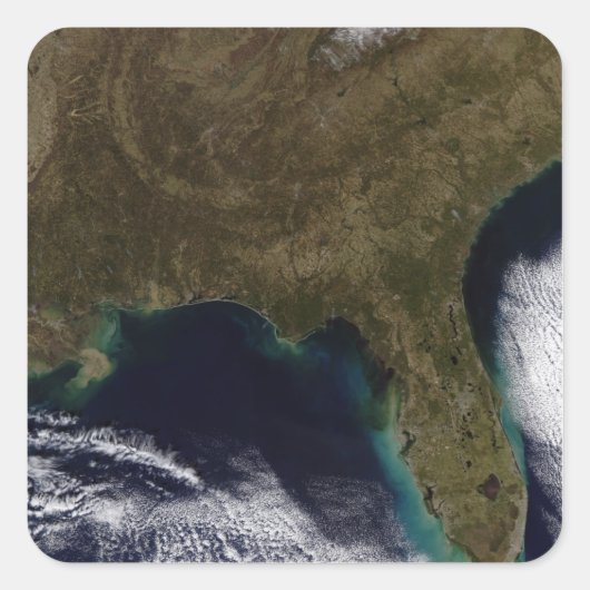 Zuidoost-Verenigde Staten Vierkante Sticker (Voorkant)