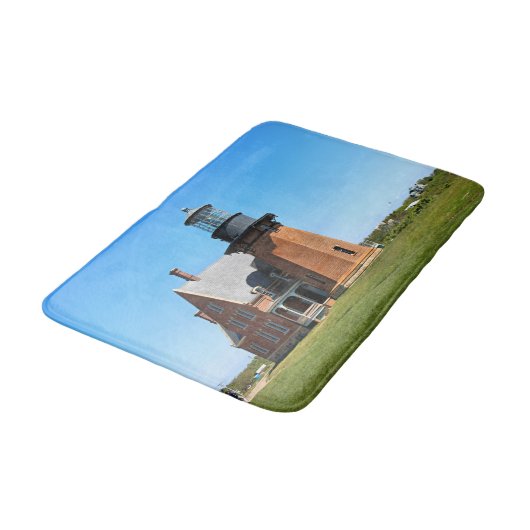 Zuidoost Vuurtoren, Block Island RI Badmat (Gekanteld)