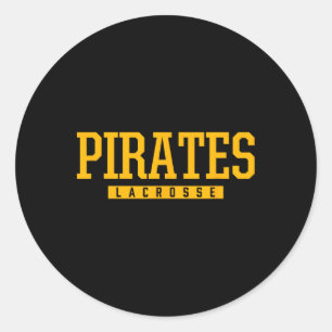 Zuidoostelijke piraten Lacrosse HS Ronde Sticker