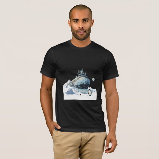 Zuidpool T-shirt (Voorkant volledig)