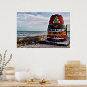 zuidpunt key west poster (Keuken)