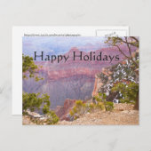 Zuidrand Grand Canyon Feestdagenkaart (Voorkant / Achterkant)