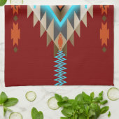 Zuidwest 3 - veranderlijke kleur theedoek (Gevouwen)