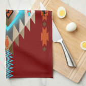 Zuidwest 3 - veranderlijke kleur theedoek (Quarter Fold)