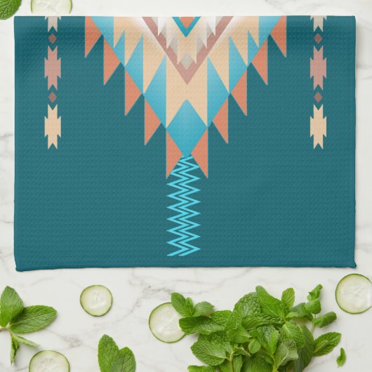 Zuidwest 4 - veranderlijke kleur theedoek (Gevouwen)