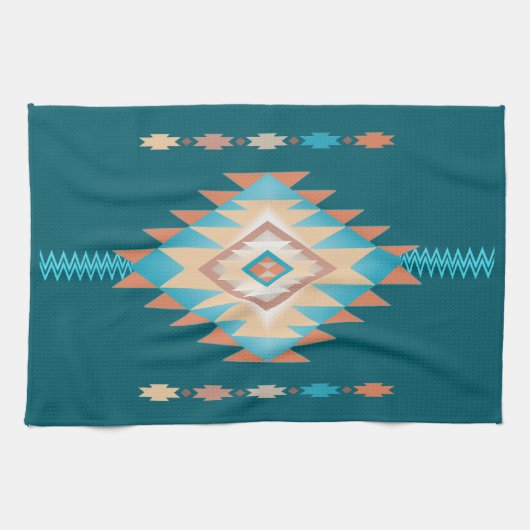 Zuidwest 4 - veranderlijke kleur theedoek (Horizontaal)