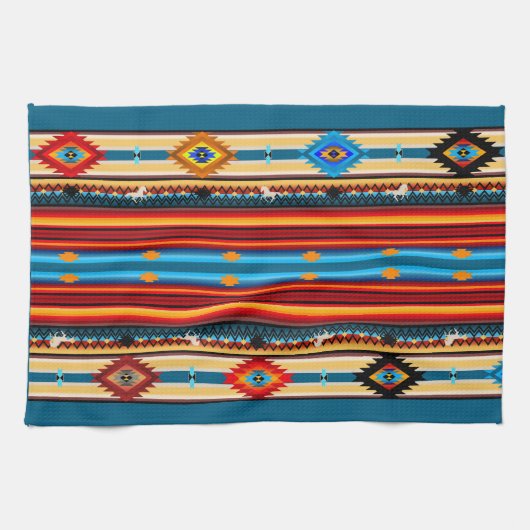 Zuidwest 7, veranderlijke kleur theedoek (Horizontaal)