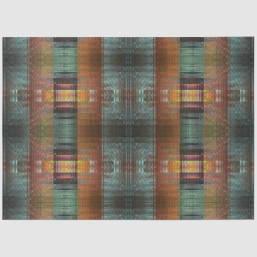 Zuidwest-Abstract Woven Pattern Decoupage Tissuepapier (Voorkant)