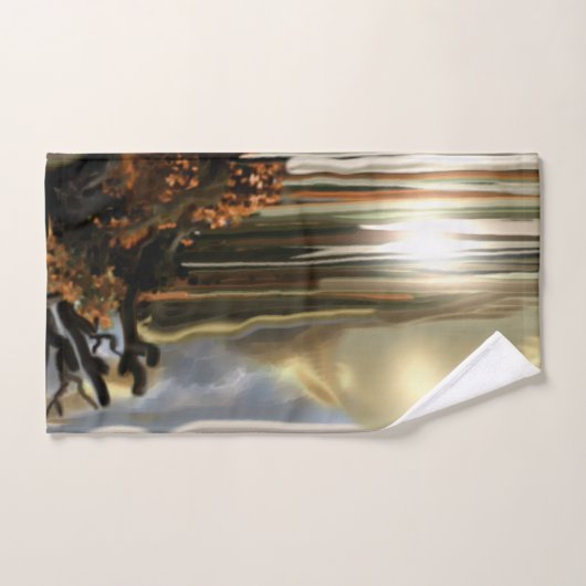 Zuidwest-Abstracte kunst Bad Handdoek (Handdoek)