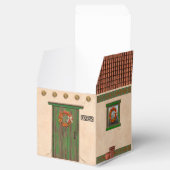 Zuidwest Adobe Terracotta Tegels Huis Gepersonalis Bedankdoosjes (Geopend)