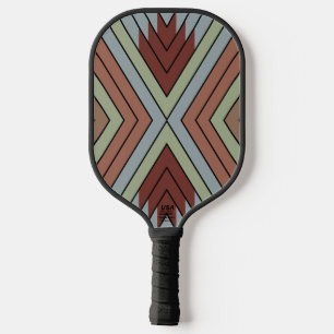 Zuidwest-Amerikaanse Indianen stijlpatroon kunst Pickleball Paddle