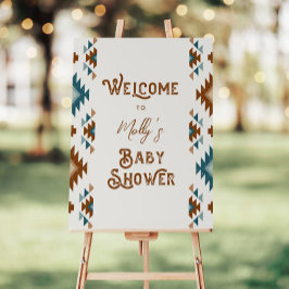 Zuidwest Baby shower Schuimraad Welkomstbord