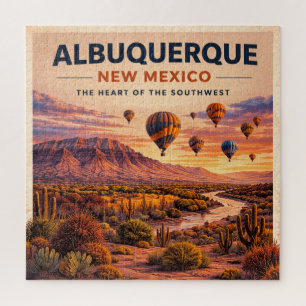 Zuidwest-balloonavontuur in Albuquerque Legpuzzel