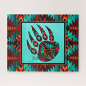 Zuidwest Beer Paw Jigzaag Puzzle Legpuzzel (Horizontaal)