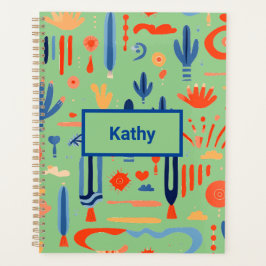 Zuidwest-Boho minimalistisch Planner