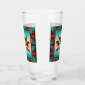 Zuidwest-buffelschedel en pijlglas glas (Links)