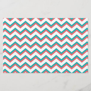Zuidwest-Chevron-patroon Briefpapier