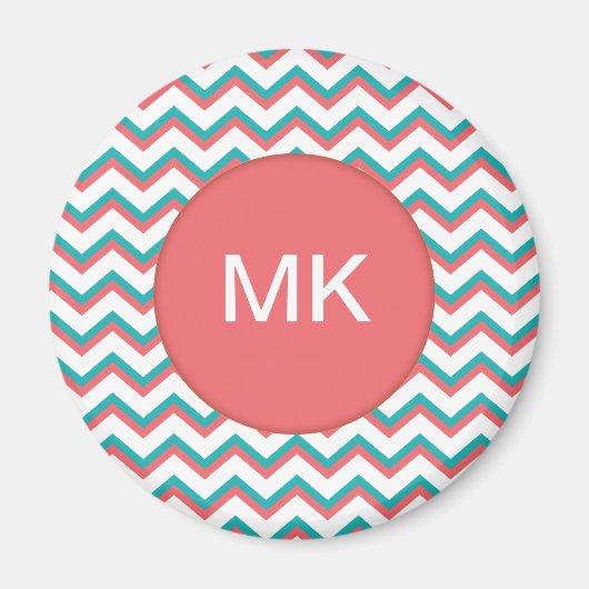 Zuidwest-Chevron-patroon Magneet (Voorkant)