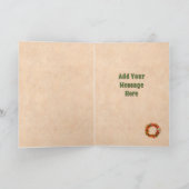 Zuidwest Chile Peper Ristra Krans Persoonlijk Kaart (Binnen)