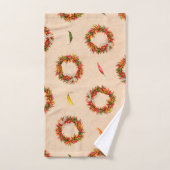 Zuidwest-Chili met wielrennen printernen Bad Handdoek (Handdoek)