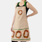 Zuidwest Chili Ristra Wreath on Adobe Wall Schort (Insitu)