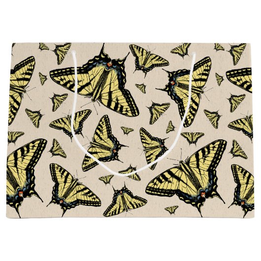 Zuidwest-gele kanonstaart groot cadeauzakje (Voorkant)