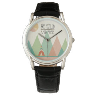 Zuidwest Geo II Wild en vrij Horloge