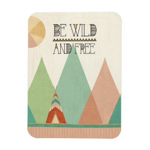 Zuidwest Geo II  Wild en vrij Magneet