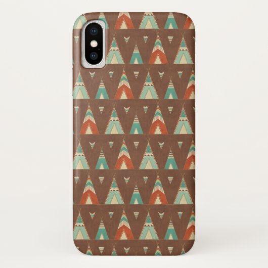 Zuidwest Geo Stap | Thee Tent Patroon Case-Mate iPhone Case (Achterkant)