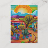 Zuidwest Landschap Achtergrond Visitekaartje (Voorkant)