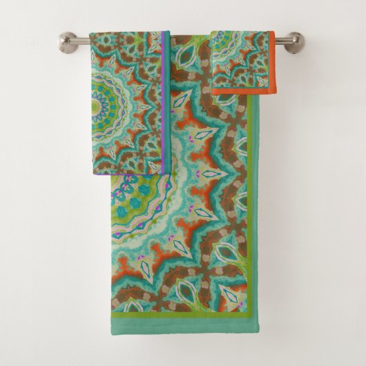 Zuidwest-Mandala 2 Bad Handdoek (Insitu)