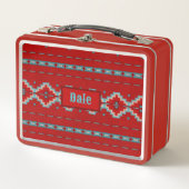 Zuidwest Mesas Rood & Turquoise (Voorkant)