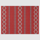 Zuidwest Mesas Rood & Turquoise Tissuepapier (Voorkant)