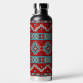 Zuidwest Mesas Turquoise & Rood Waterfles (Rechts)