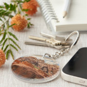 Zuidwest Mountain Scene Acryl Sleutelhanger (Voorkant Rechts)