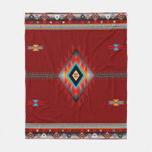 Zuidwest Patroon #1 - kleur veranderlijk Fleece Deken (Voorkant)