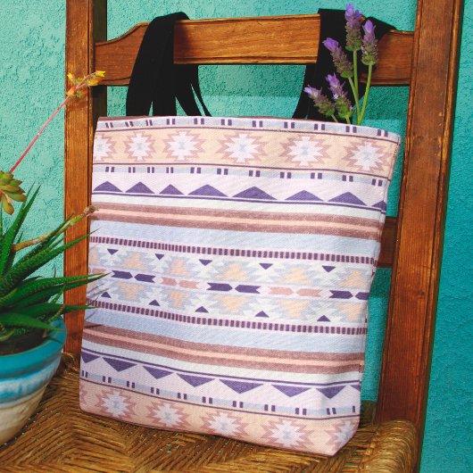 Zuidwest Peach Tribal Pattern Draagtas