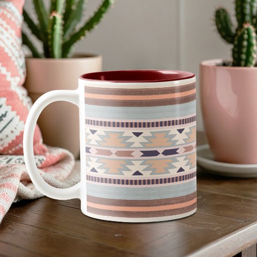 Zuidwest Peach Tribal Pattern Mok