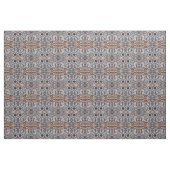 Zuidwest Petroglyphs Kachina Dancer Pattern Stof (Yard (91,4 cm))