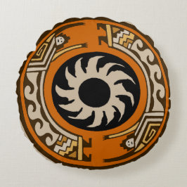 Zuidwest Regenboog Del Sol Rond Kussen