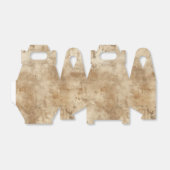 Zuidwest rustieke crème bedankdoosjes (Uitgevouwen)