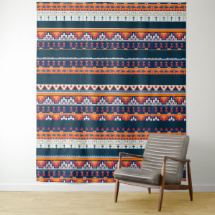 Zuidwest Santa Fe Desert Style Boho Native Wandkleed