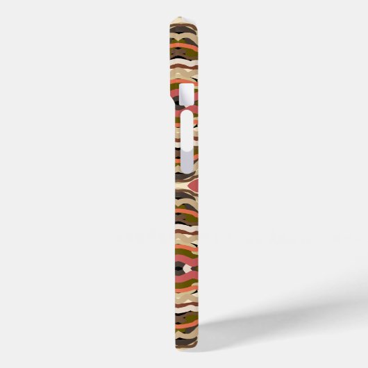 Zuidwest Squigggly Wiggly Earth Toon Abstract Case-Mate iPhone Case (Achterkant / Links)