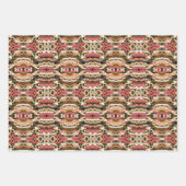 Zuidwest Squigggly Wiggly Earth Toon Abstract Inpakpapier Vel (Voorkant)