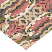 Zuidwest Squigggly Wiggly Earth Toon Abstract Korte Tafelloper (Hoek)