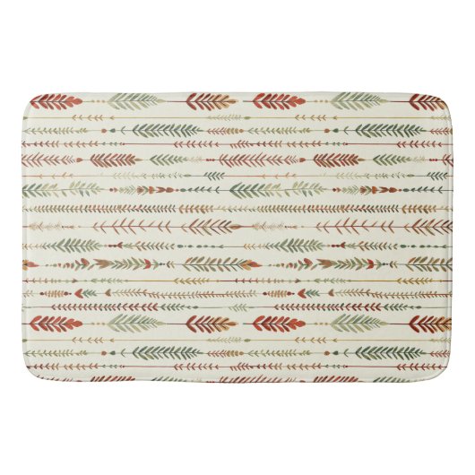 Zuidwest Terra Cotta Boho Badmat (Voorkant)