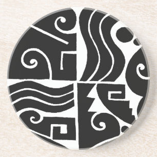 Zuidwest Tortuga Zandsteen Onderzetter